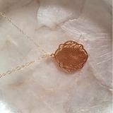 Collier médaille VINTAGE GOLD